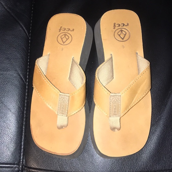 reef platform flip flops